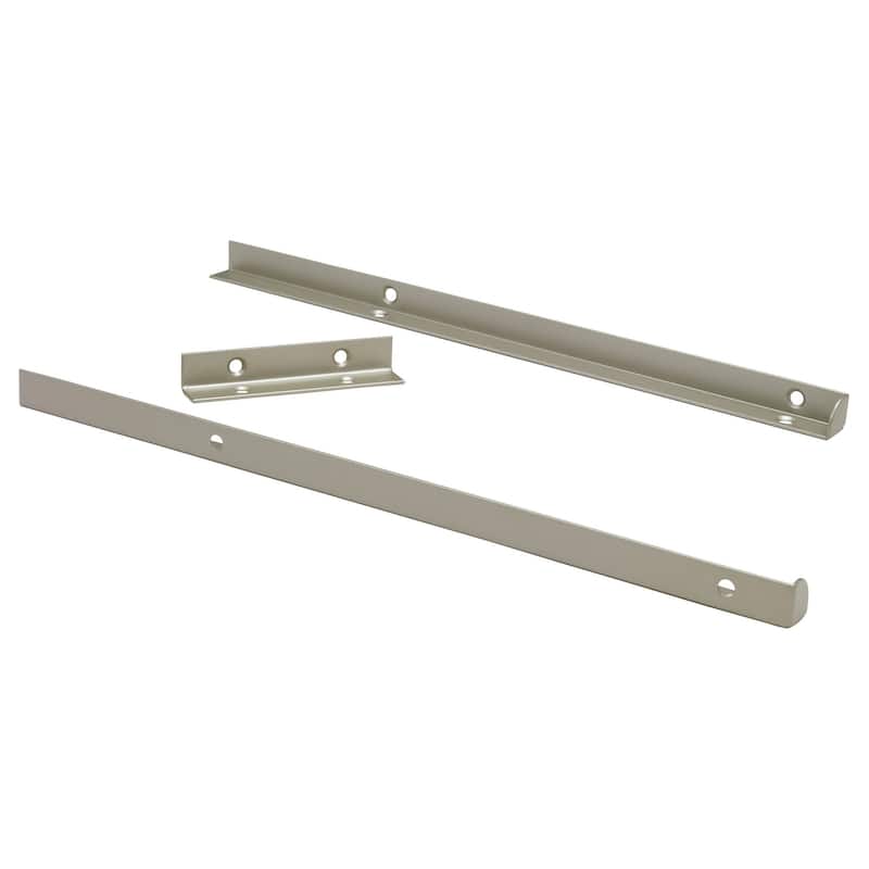 ClosetMaid SuiteSymphony Top Shelf Support Brackets - Satin Nickel