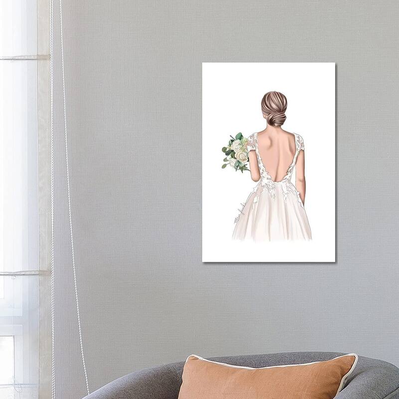 iCanvas "Bride" by Elza Fouche Canvas Print - 26x18x1.5