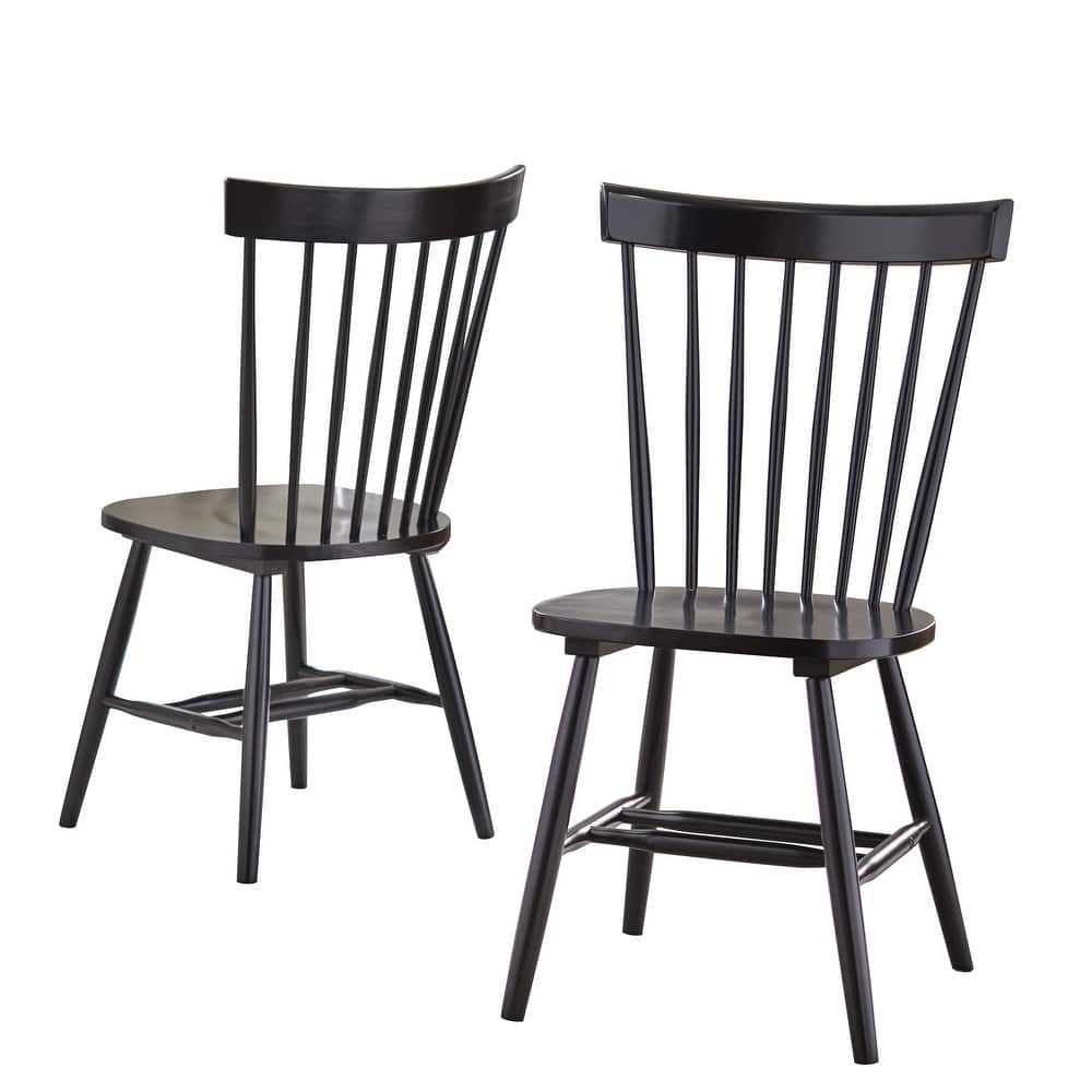 Simple Living Venice Solid Wood Spindle Dining Chairs (Set of 2)