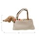 preview thumbnail 6 of 6, Cotton Removable Brown Dachshund in Dog Carrier - 11.0"L x 2.0"W x 5.0"H