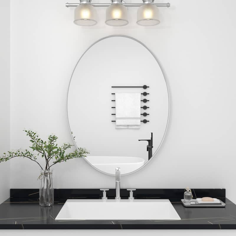 Modern Wall Mirrors Bedroom Mirrors Vanity Mirror with Iron Framed(1 Piece）