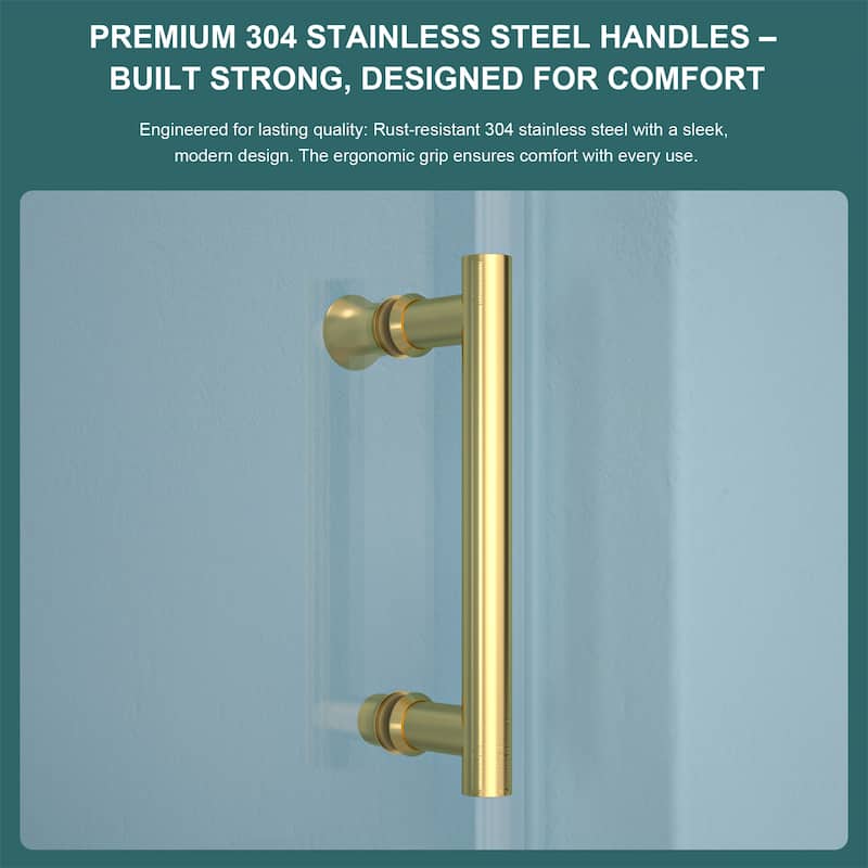 48"W x 76"H Single-Slide Shower Door