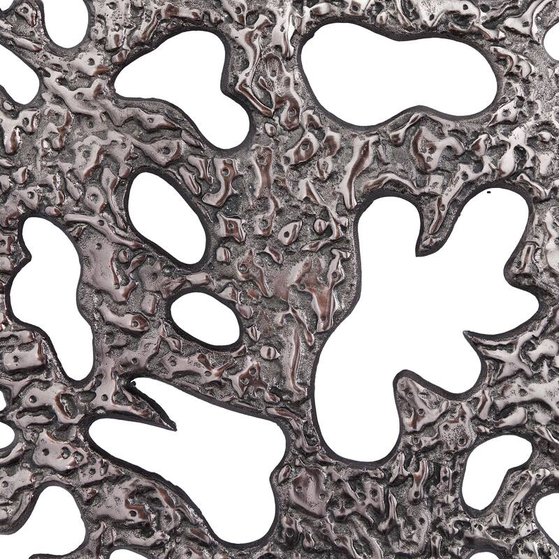 Gold Aluminum Modern Wall Decor (Set of 3)