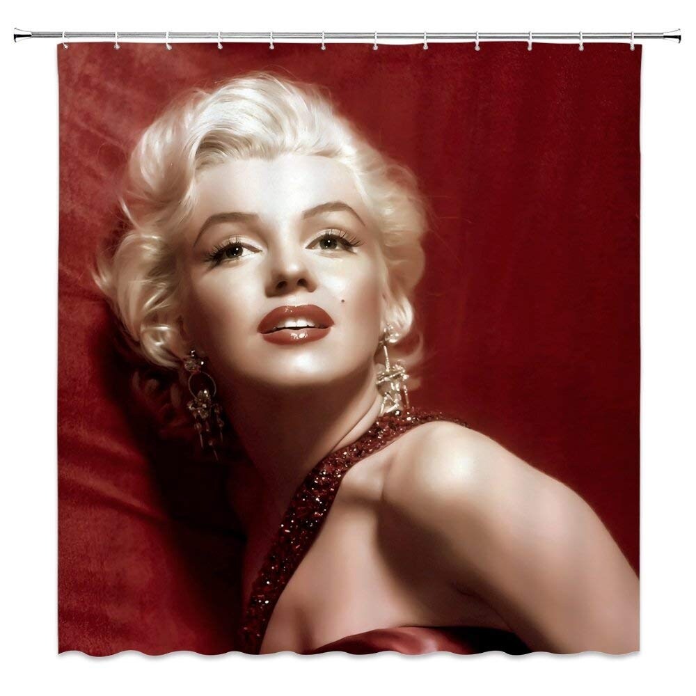 Shop Sexy Marilyn Monroe Shower Curtain On Sale Overstock