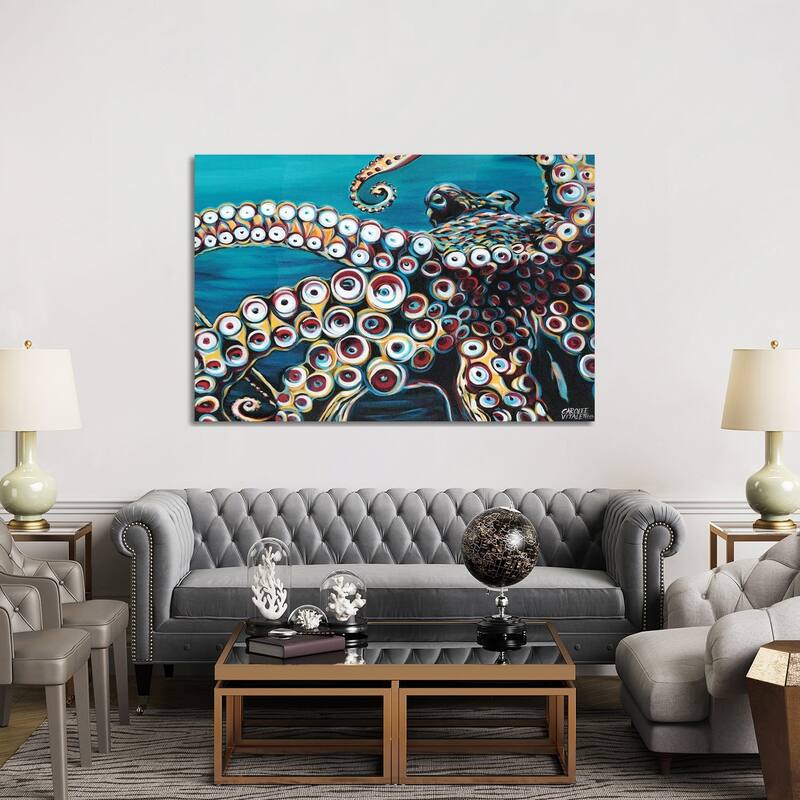 iCanvas 'Wild Octopus I' by Carolee Vitaletti Canvas Print