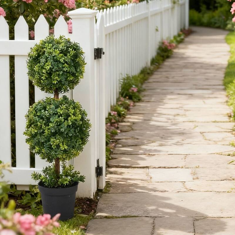 Artificial Boxwood Topiary Tree 3Ft/3.7Ft/4.2Ft