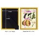 preview thumbnail 36 of 138, Printed Tuscan Fruits IV -Framed Print w/glass-Cherry Red