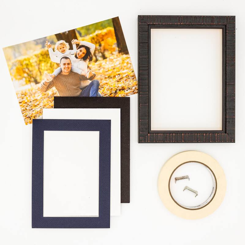 20x30 Mat for 24x36 Frame - Precut Mat Board Acid-Free Navy 20x30 Photo Matte Made to Fit a 24x36 Picture Frame