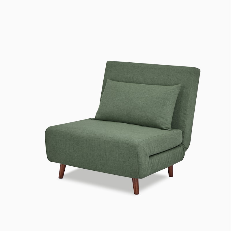 Tustin Upholstered Convertible Lounge/ Sleeper Chair