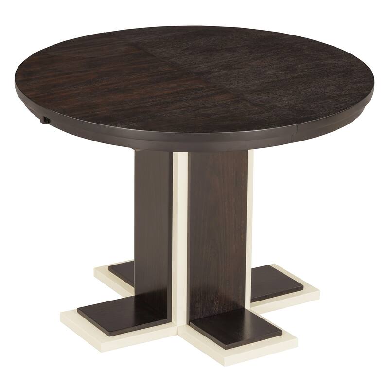 Round Dining Table for 4 with Chairs Set