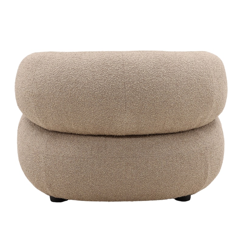 Mogu Upholstered Occasional Chair, Camel