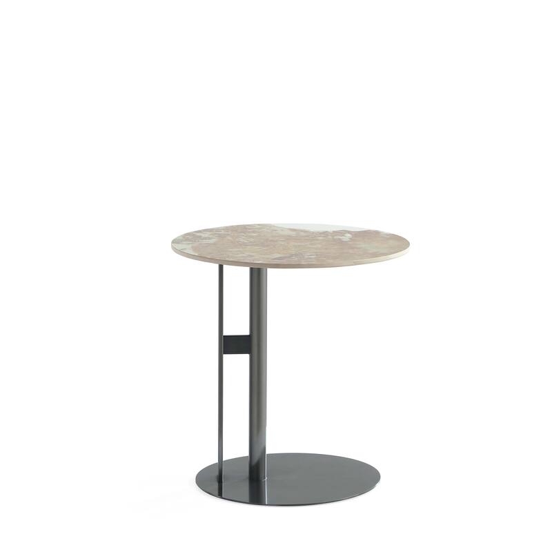 Manhattan Comfort Alondra Black Modern End Table