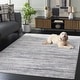 preview thumbnail 2 of 8, SAFAVIEH Hanna Aoibhinn Contemporary Rug 4' x 6' - Grey/Ivory - Rectangle