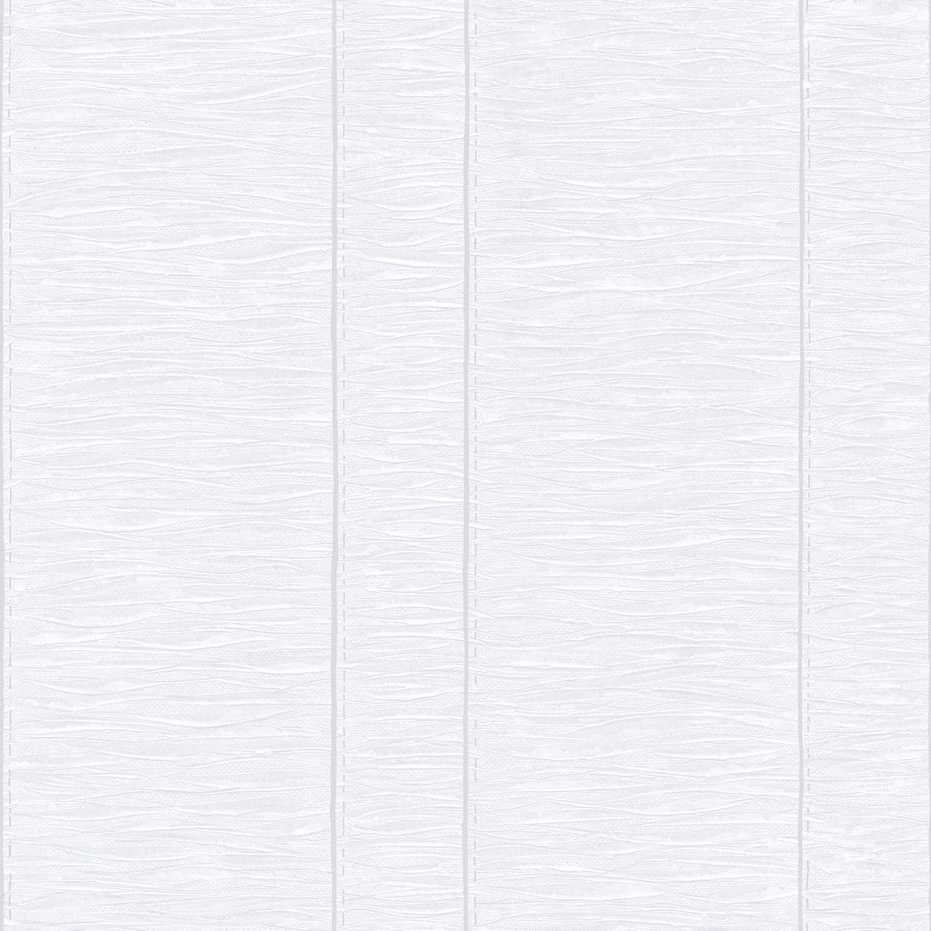 Galerie Wallcoverings Palazzo 2 Collection Pleated Stripe Vinyl on Non-woven Matte Wallpaper Roll