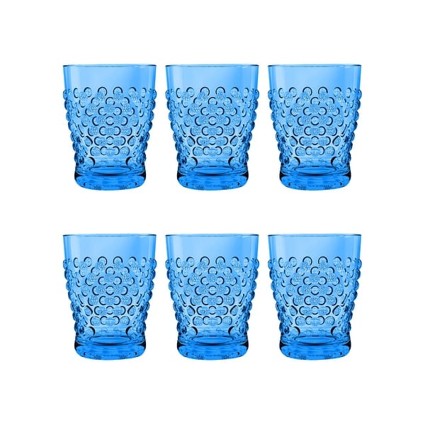 Abode Homewares Hobnail Acrylic Drinking Glasses - 14 oz - Set of 6 - On  Sale - Bed Bath & Beyond - 39883365