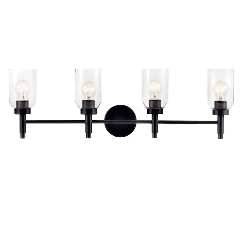 Kichler Lighting Madden Bathroom Vanity Light with Clear Glass