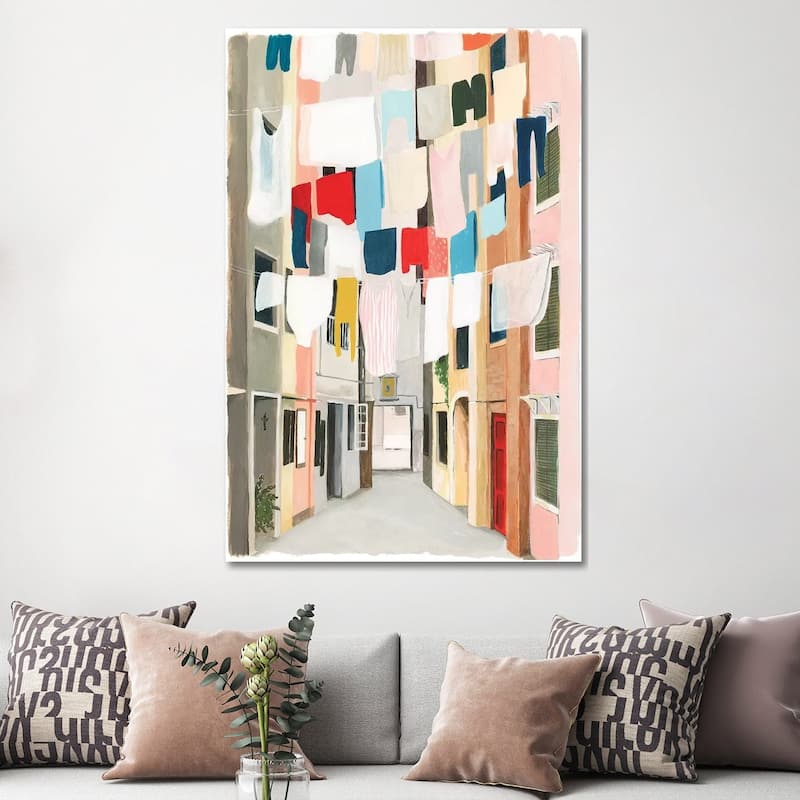 iCanvas "Laundry Day I" by Grace Popp Canvas Print