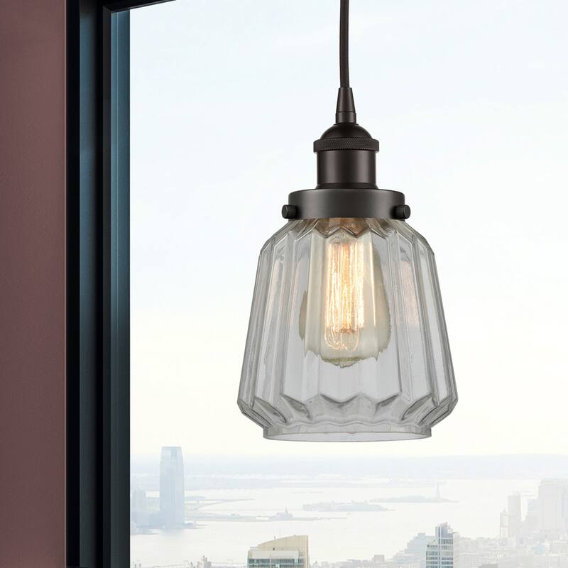 Innovations Lighting 616-1PH-12-7 Chatham Pendant Chatham 7" Wide Mini