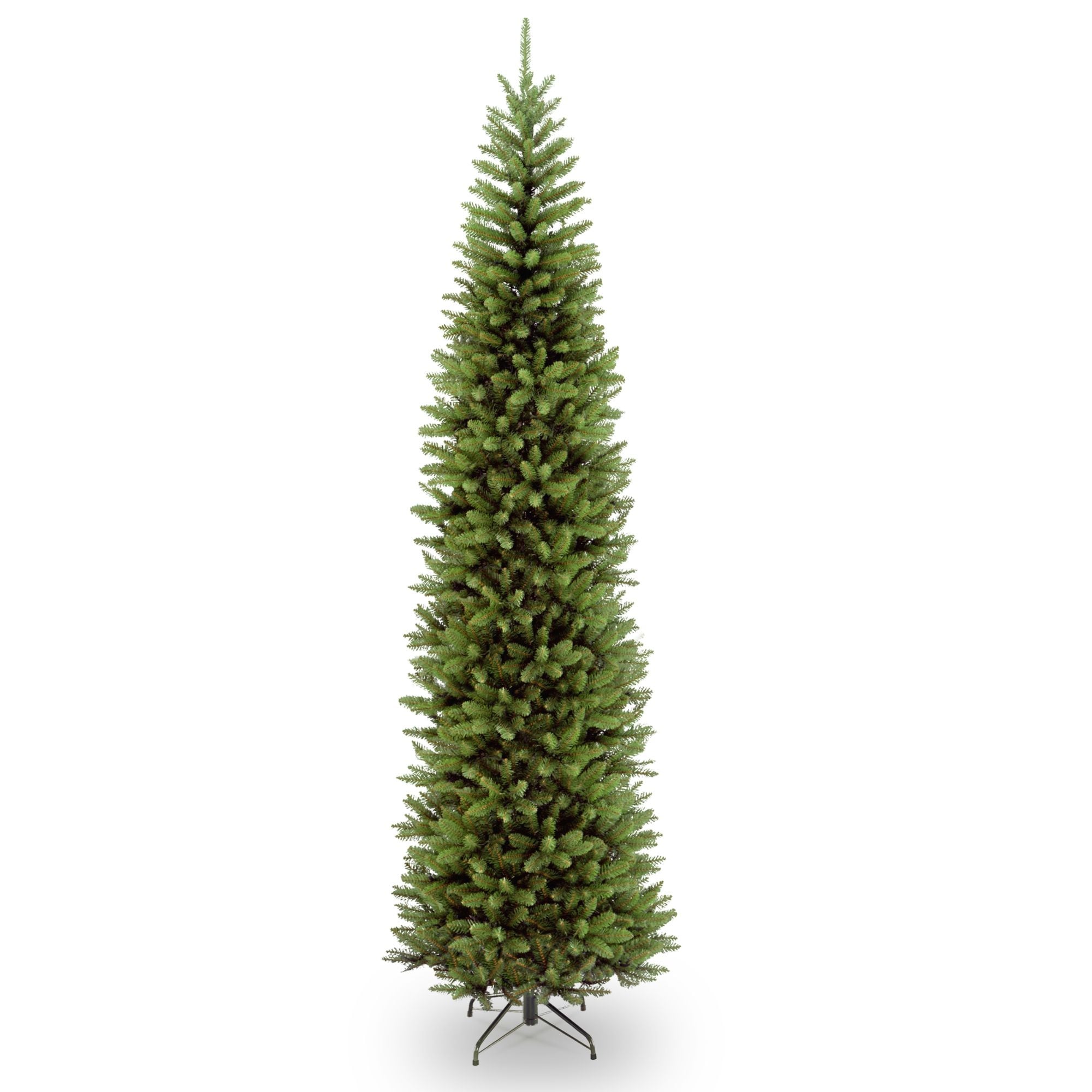 10' Kingswood Fir Pencil Artificial Christmas Tree - Unlit - over-10-feet