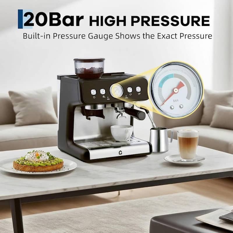 Espresso Machine, with Grinder