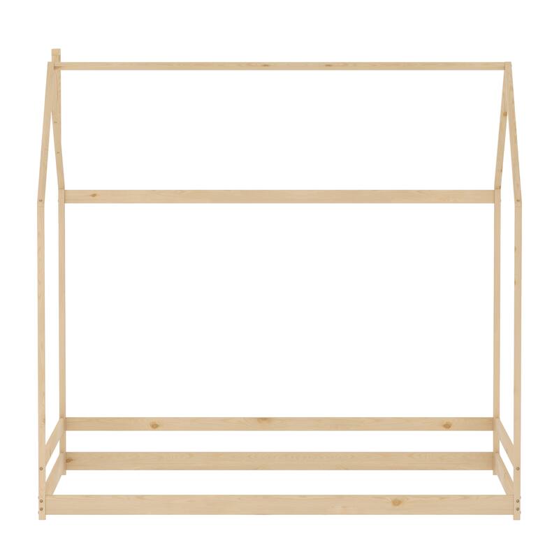 Full Size House Bed Wood Bed