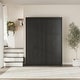 preview thumbnail 3 of 33, Signature Sleep Paramount Queen Murphy Bed, Black Oak