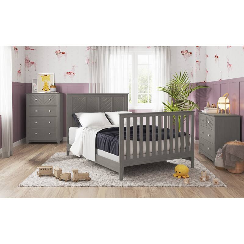 Child Craft Atwood 4-in-1 Convertible Baby Crib - N/A