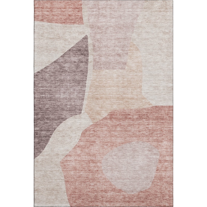 Premium Washable Super Soft Contemporary Geometric Mayfield Rug