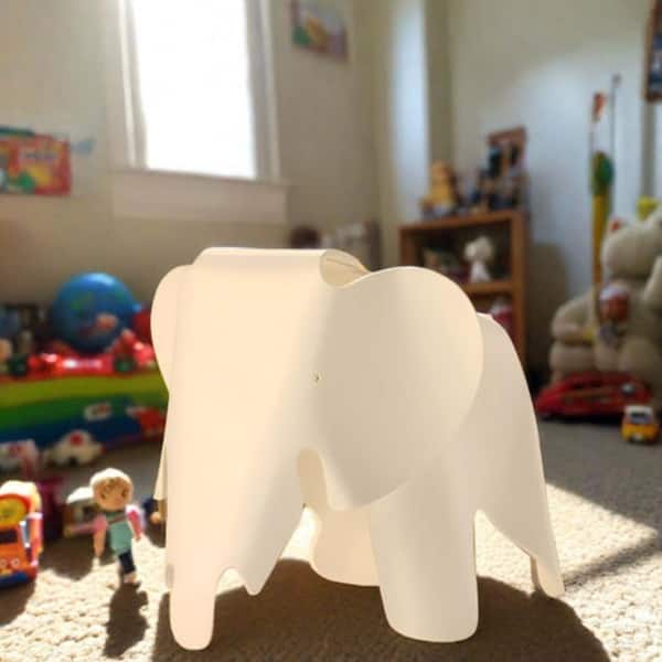 slide 2 of 2, Elephant Chair (cream) Cream