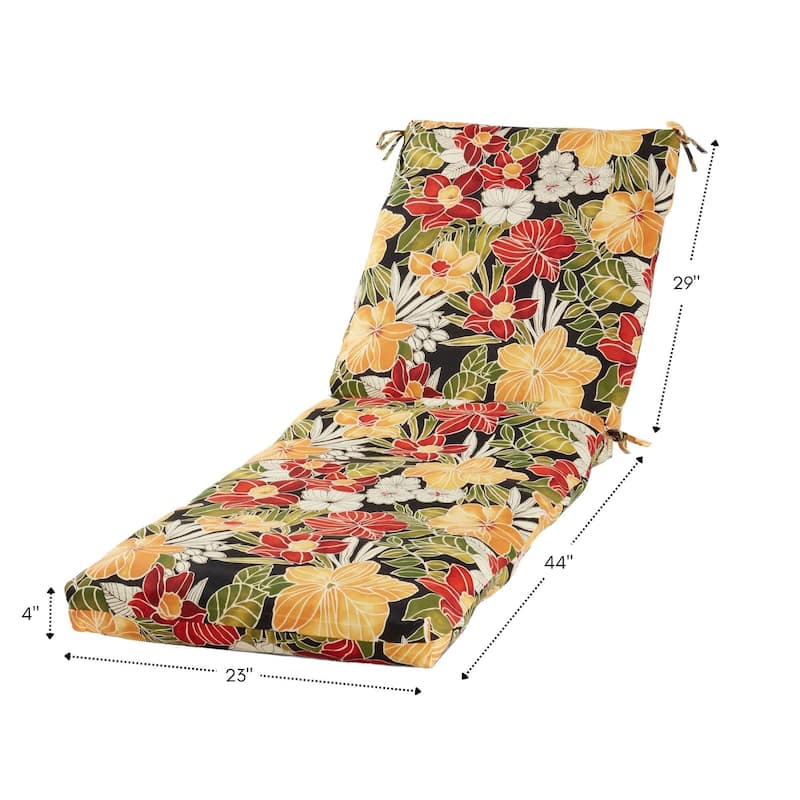 Greendale Home Fashions Outdoor Chaise Cushion (Cushion Only)