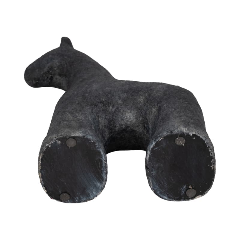 Sagebrook Home Neutral Textured Horse Decorative Object
