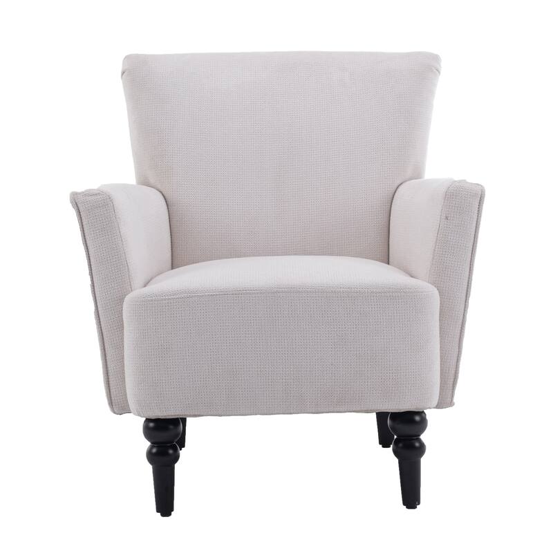 GEITIN Modern Accent Sofa Arm Chair with Wood Legs
