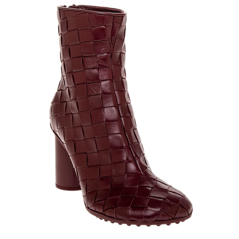 Bottega Veneta Atomic Ankle Boots - Barolo Red - 36 EU