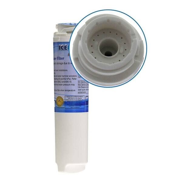 Shop Icepure Rwf3000a Refrigerator Filter Replaceskenmore 46 9914 Ge Gswf 1 Pack White Overstock 24253547