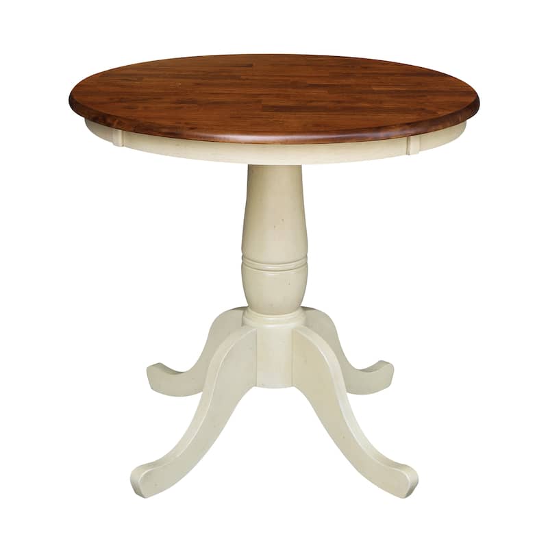 International Concepts 30-inch Round Pedestal Table
