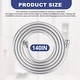 preview thumbnail 35 of 58, WOWOW PVC Shower Head Hose