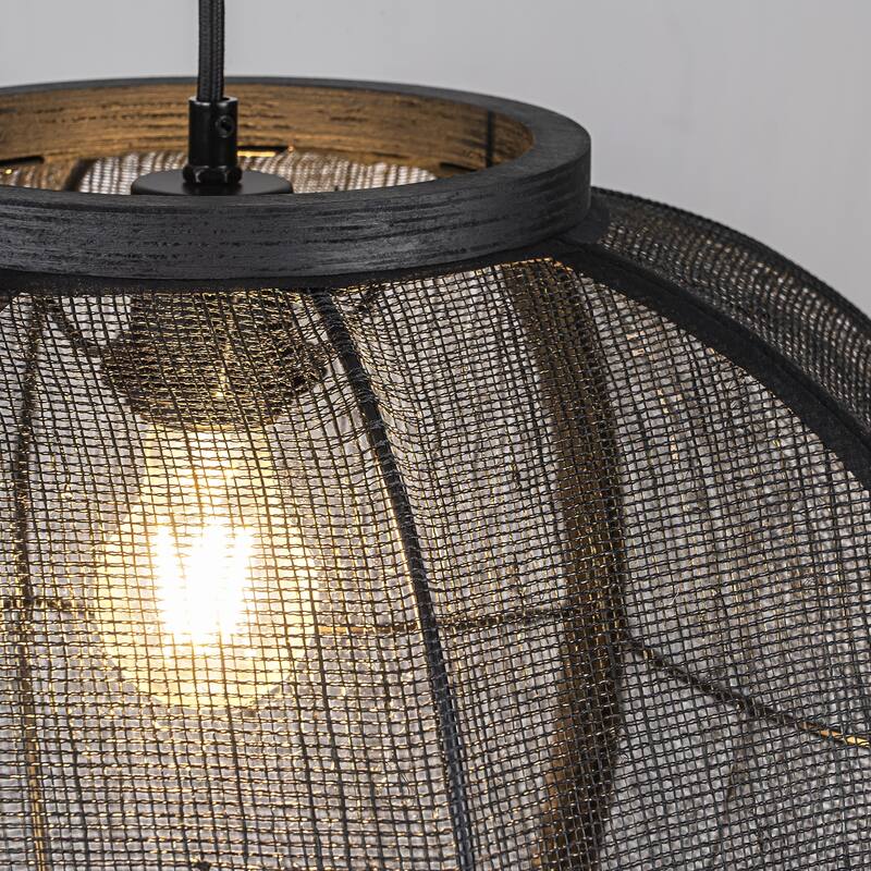 Modern Boho 19.7 in. Chandelier for Dining/Living