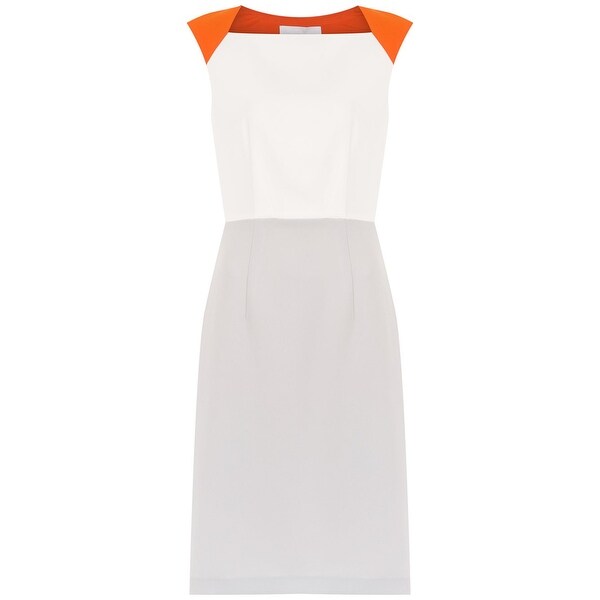 boss white dress