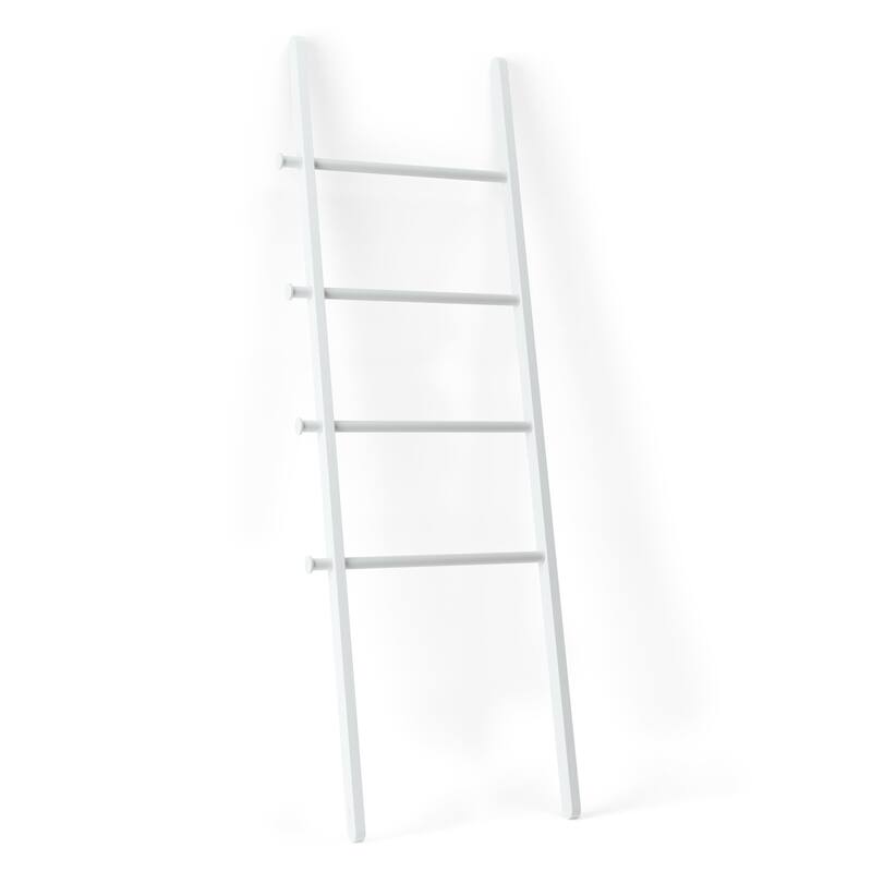 Umbra 1017445 Leana 1-9/16" Wide Poplar and Steel Towel Rack
