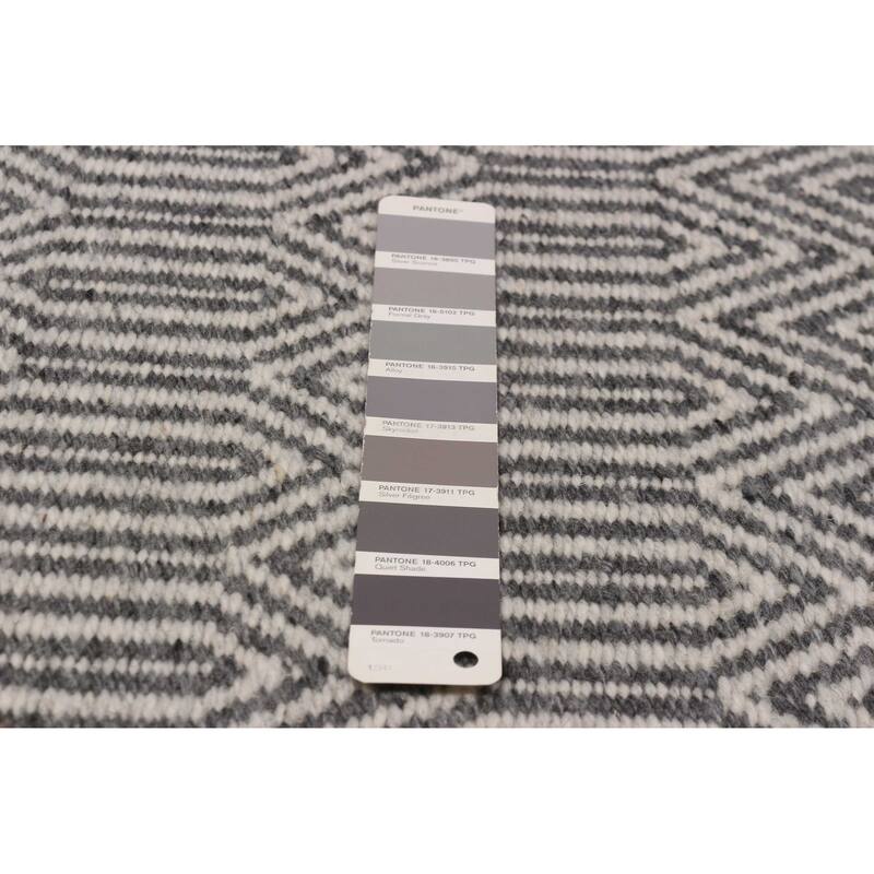 Nevada Grey Kilim 5'1" x 7'5" - 5'1 x 7'5