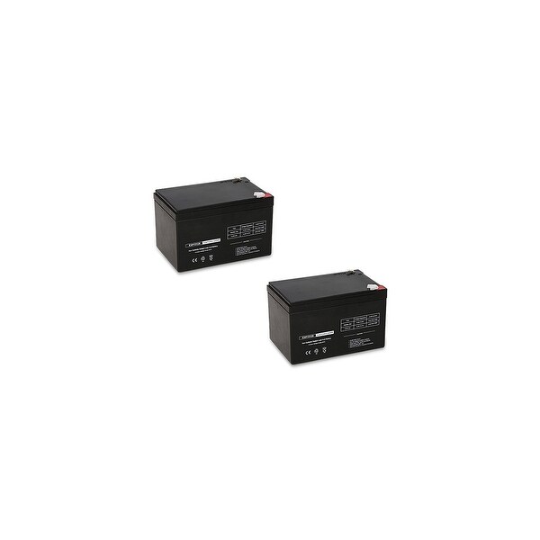 Replacement AGM SLA Battery 12V-12Ah 2-Pack Replacement AGM SLA Battery