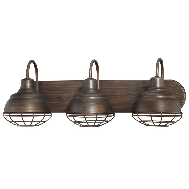 Millennium Lighting Neo-Industrial 3 Light Bathroom Vanity Light