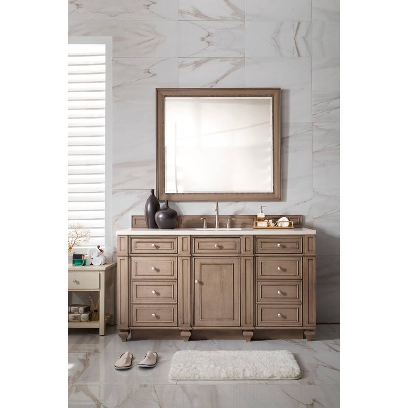 James Martin Vanities 157-V60S-3WZ Bristol 60" Free Standing Single