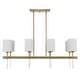 preview thumbnail 4 of 3, Uttermost 21388 Awyr 8 Light 44" Wide Linear Chandelier