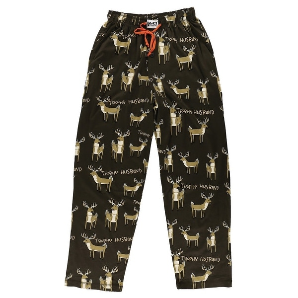 Shop Men's Funny Lounge Pants Trophy Husband Elastic Drawstring