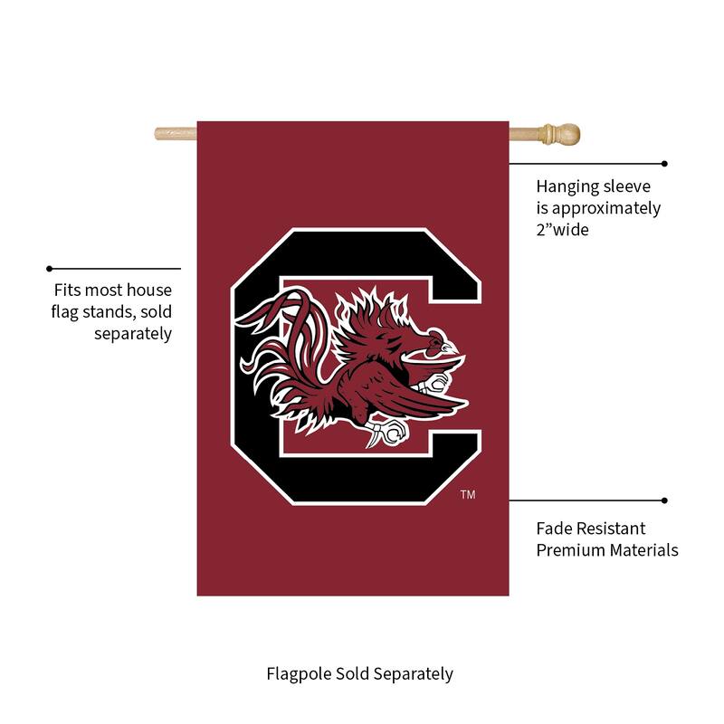 Applique Flag, House Size, University of South Carolina