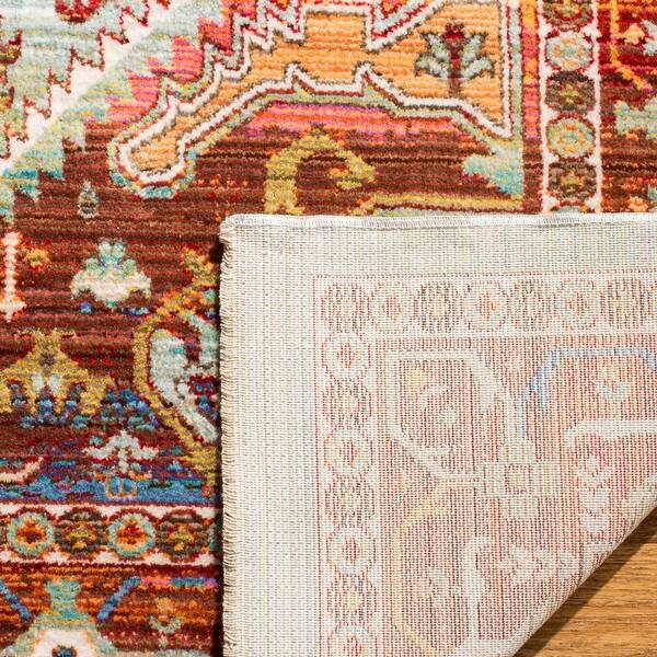 Shop Safavieh Sutton Sinje Boho Oriental Polyester Rug Overstock