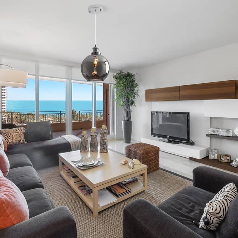 1-Light Metal Hanging Pendant Light with Glass Shade for Kitchen Island