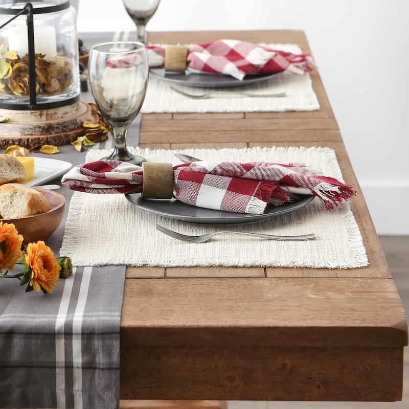 DII Basket Fringe Placemat (Set of 4)