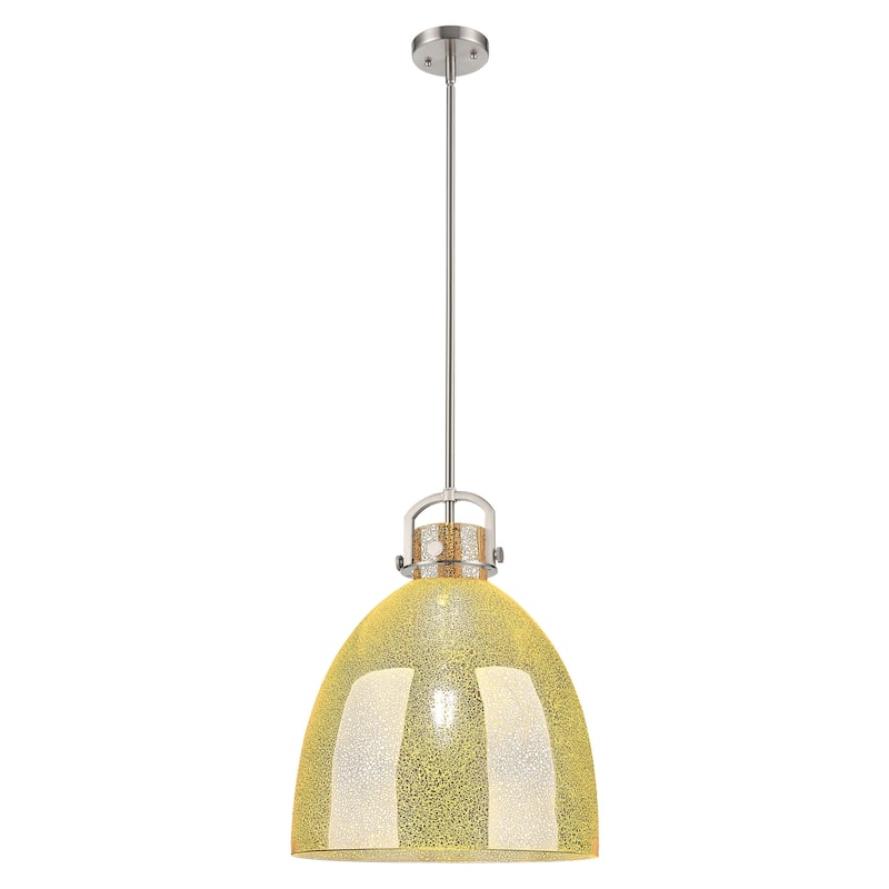 Innovations Lighting 410-1SL-G412-16ME Newton Bell 16" Wide Pendant